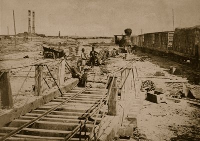 1861-62年のマナサスにおける鉄道道路の破壊 作： Mathew B. Brady